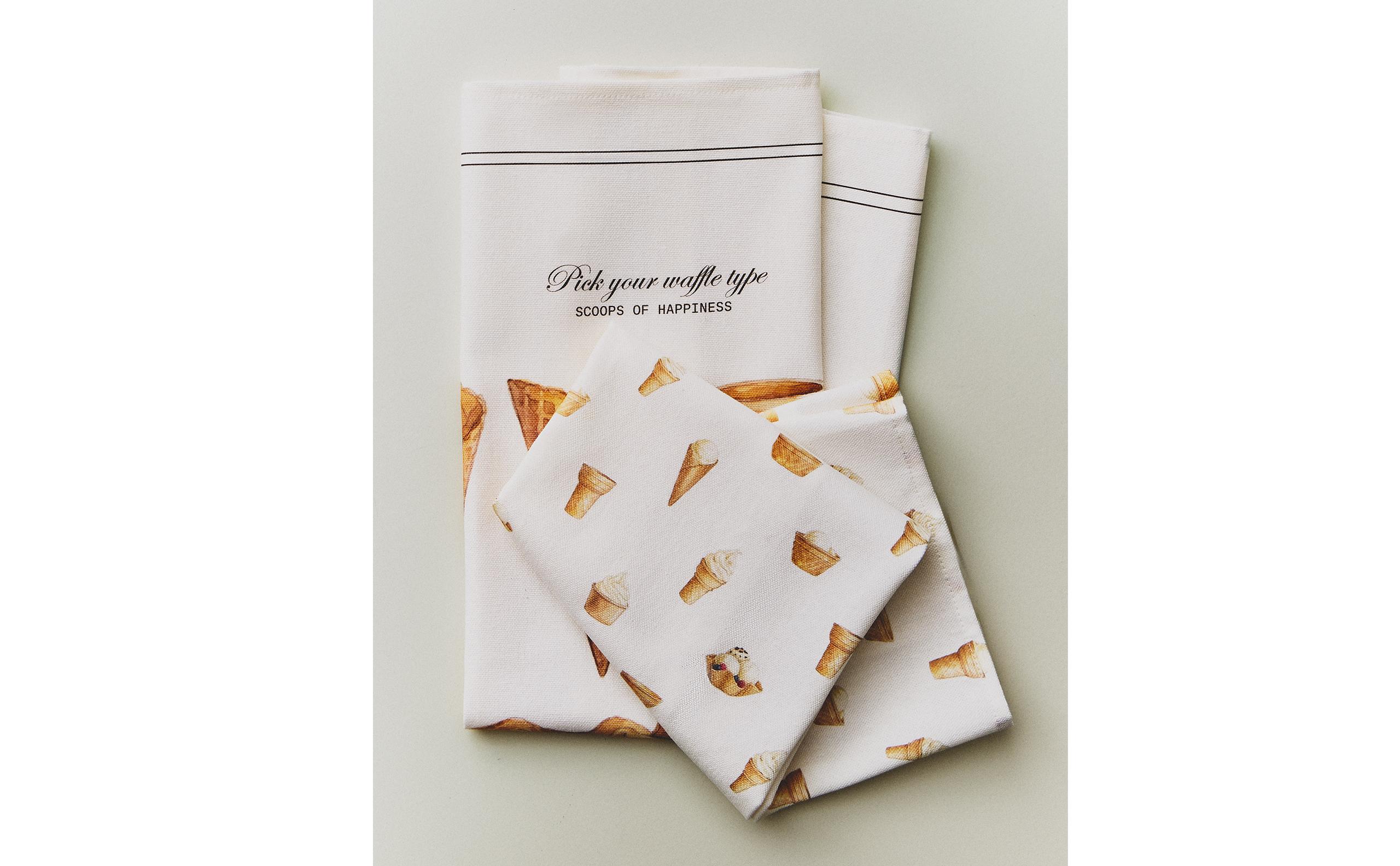 PACK OF ICE CREAM TEA TOWELS (PACK OF 2) product thumbnail 10