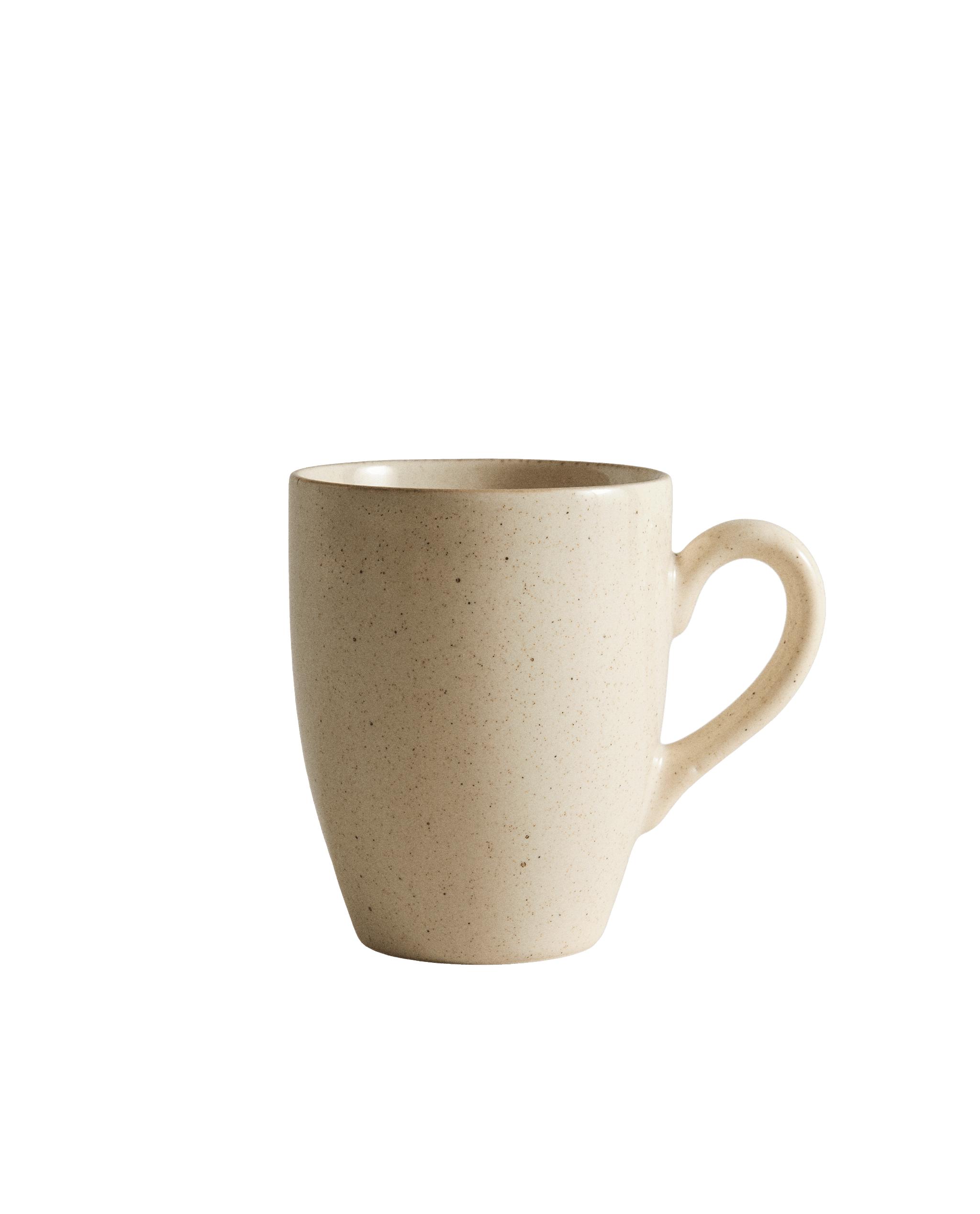 STONEWARE MUG WITH ANTIQUE FINISH RIM product thumbnail 9