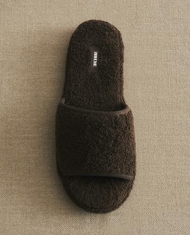 FLATFORM BADSTOFFEN SLIPPERS