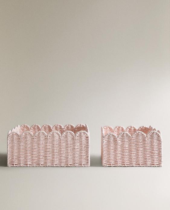 MAŁY KOSZ Z Falami MAŁY KOSZ Z Falami