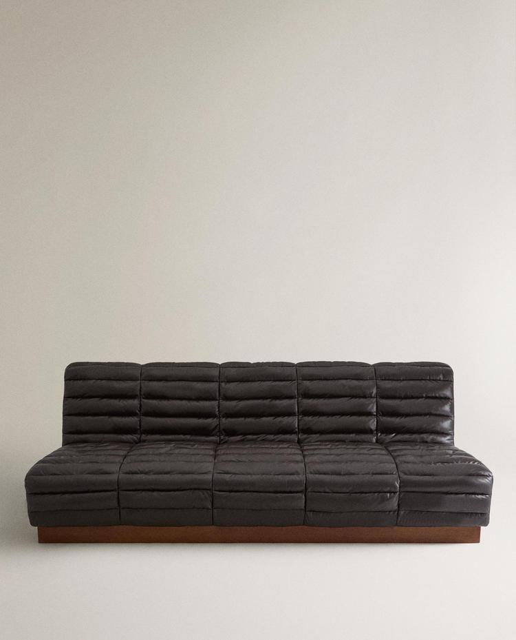 QUILTED LEATHER COUCH QUILTED LEATHER COUCH