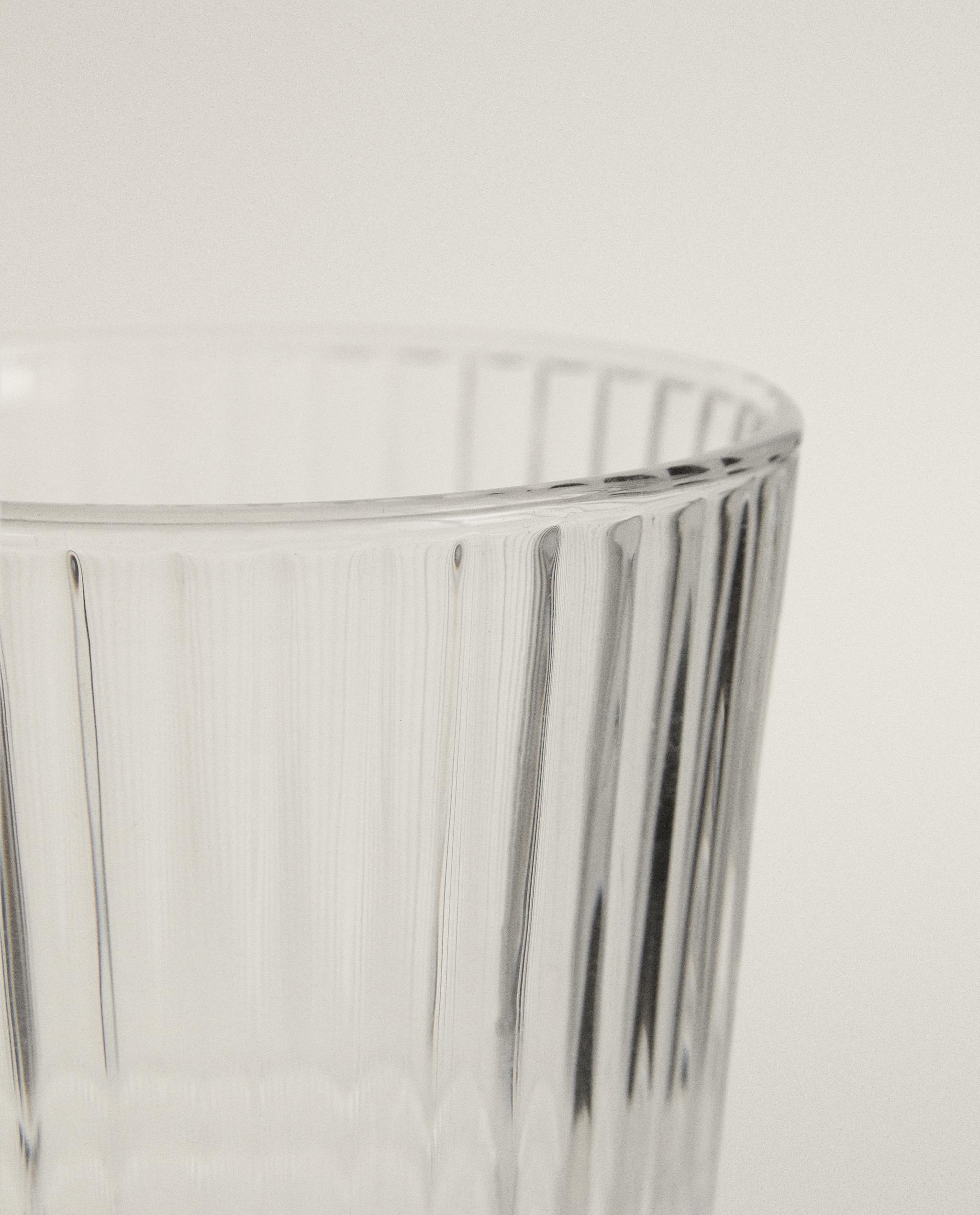 RAISED GEOMETRIC DESIGN GLASSWARE product thumbnail 8
