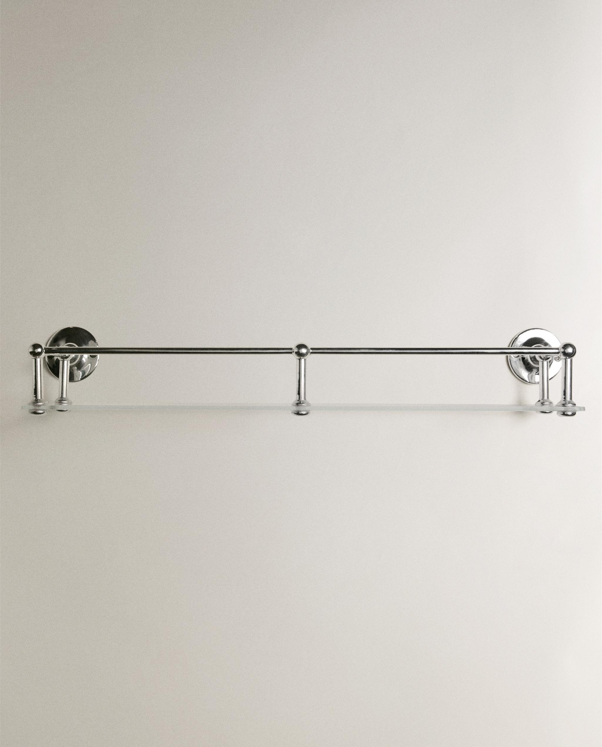 GLASS METAL BATHROOM SHELF product thumbnail 4