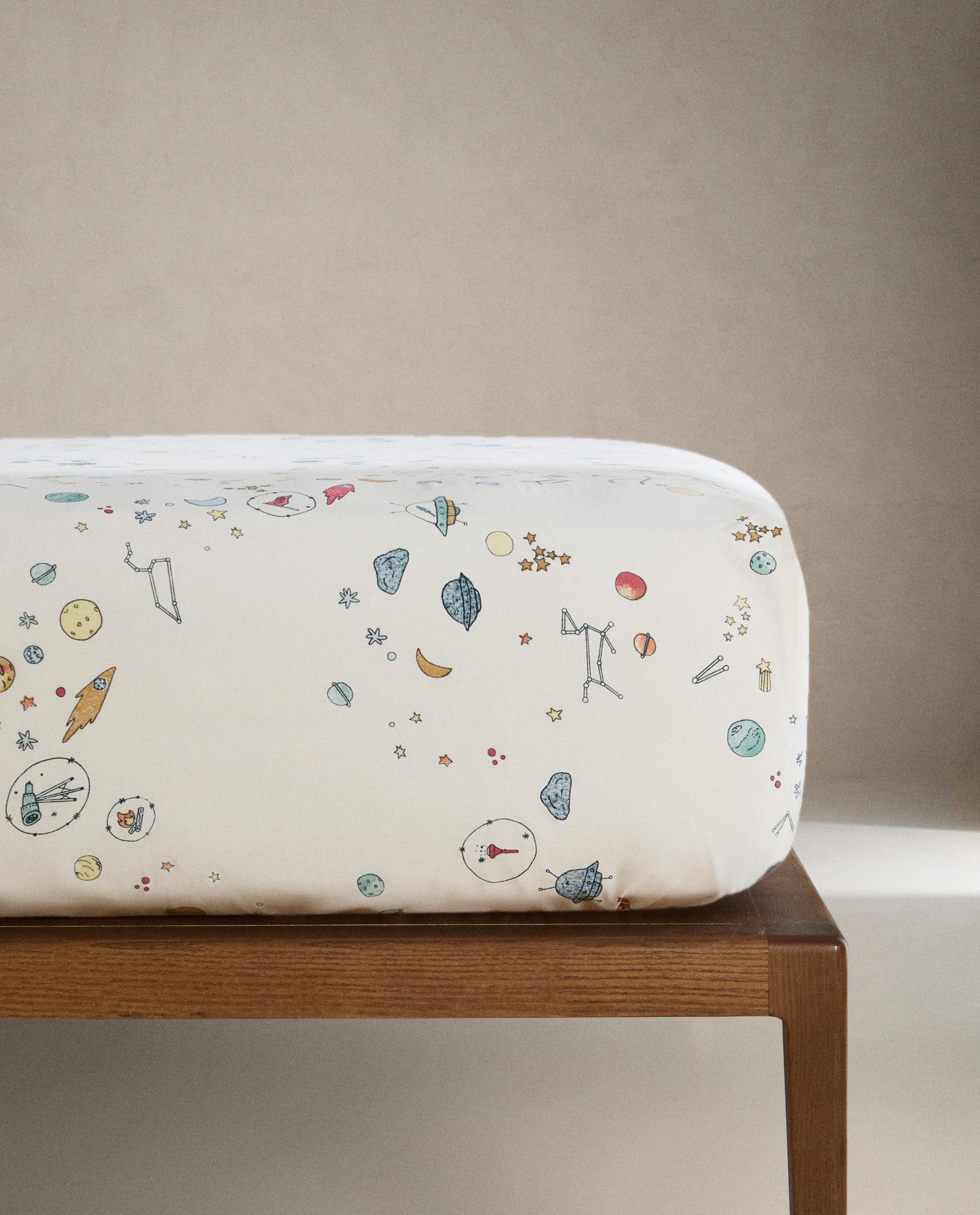 ZARA  コットンジャージ ボックスシーツ　3色セット ZARA HOME コットンジャージ ボックスシーツ 3色セット ZARA