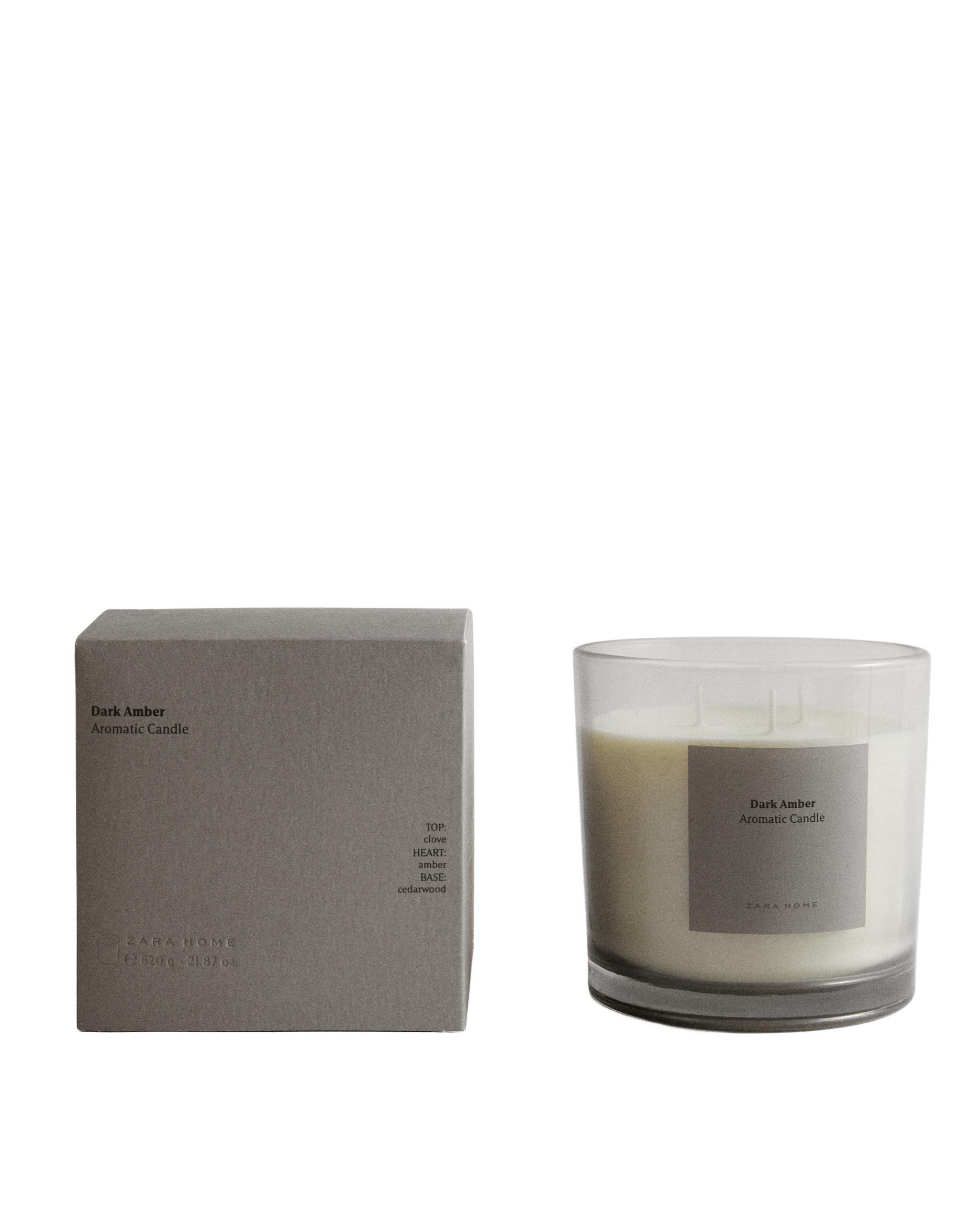 (620 G) DARK AMBER SCENTED CANDLE product thumbnail 9