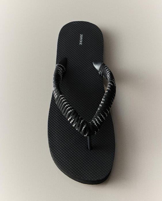 CORD TOE DIVIDER SANDALS