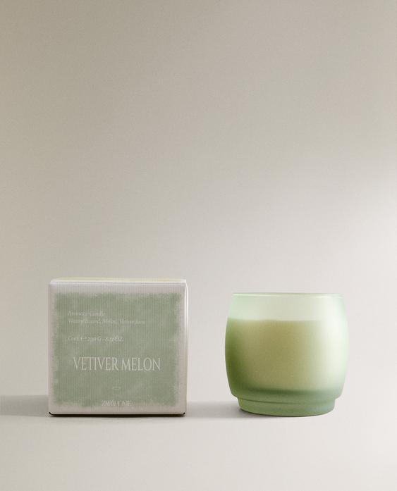 (230 G) VELA AROMÁTICA VETIVER MELON
