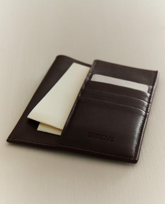 PORTADOCUMENTOS VIAJE PIEL