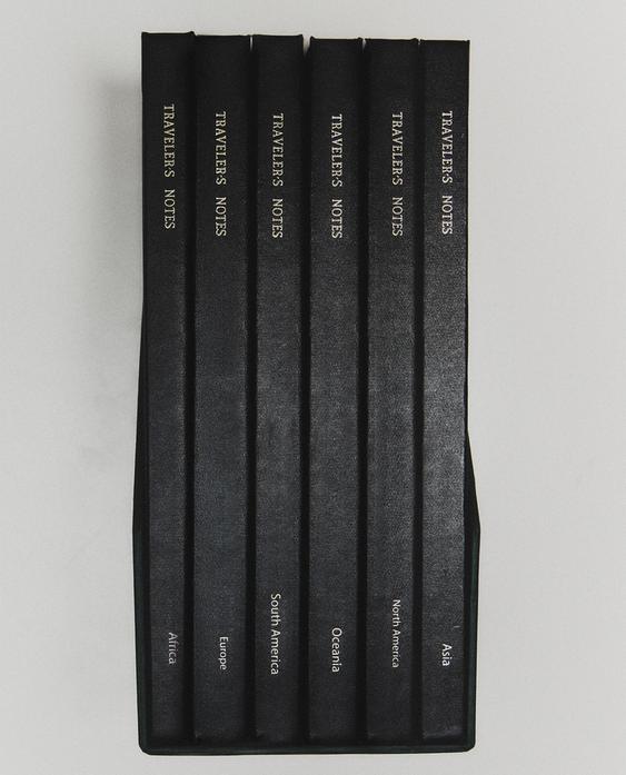 CONTINENTS TRAVEL DIARY SET (SET OF 6) CONTINENTS TRAVEL DIARY SET (SET OF 6)