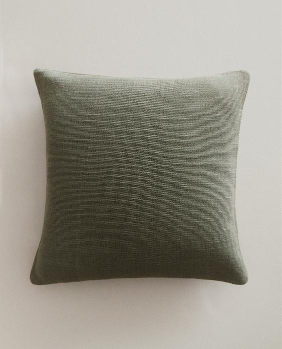 JUTE EN KATOENEN KUSSENHOES JUTE EN KATOENEN KUSSENHOES