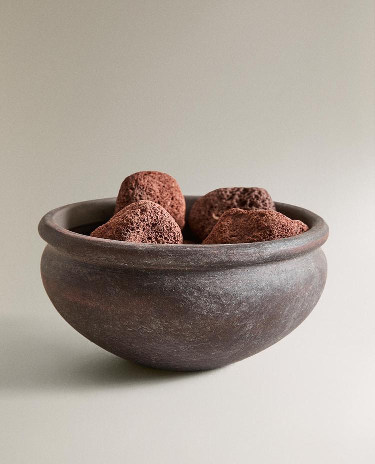 CERAMIC DIFFUSER WITH VOLCANIC STONES