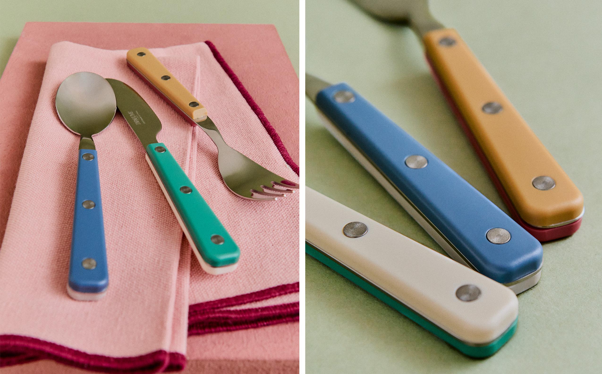 KIDS' COLOURED CUTLERY SET product thumbnail 4