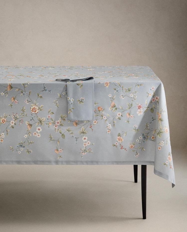 MANTEL ESTAMPADO FLOR PEQUEÑA