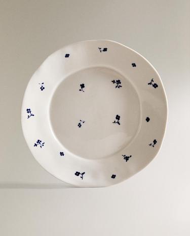 FLORAL PORCELAIN DINNER PLATE