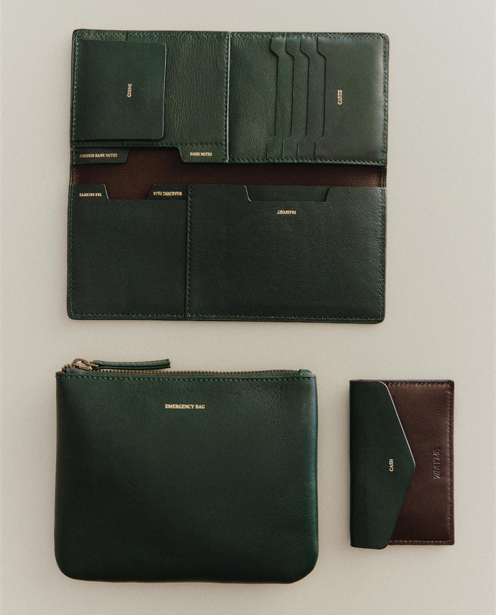 LEATHER WALLETS AND WASH BAG LEATHER WALLETS AND WASH BAG