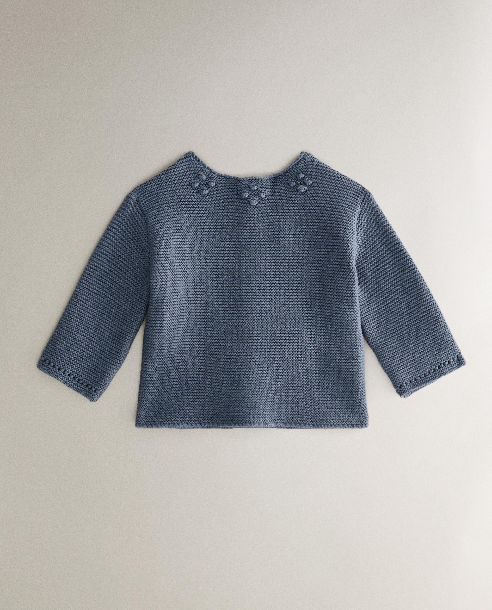 BABY SWEATER WITH BOBBLES | Zara Home United States of America