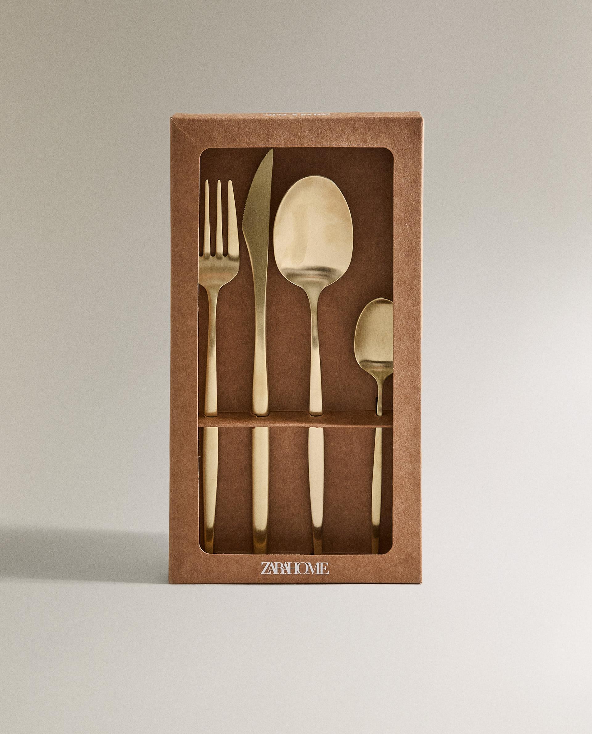 4-PIECE CUTLERY SET WITH THIN HANDLE product thumbnail 10