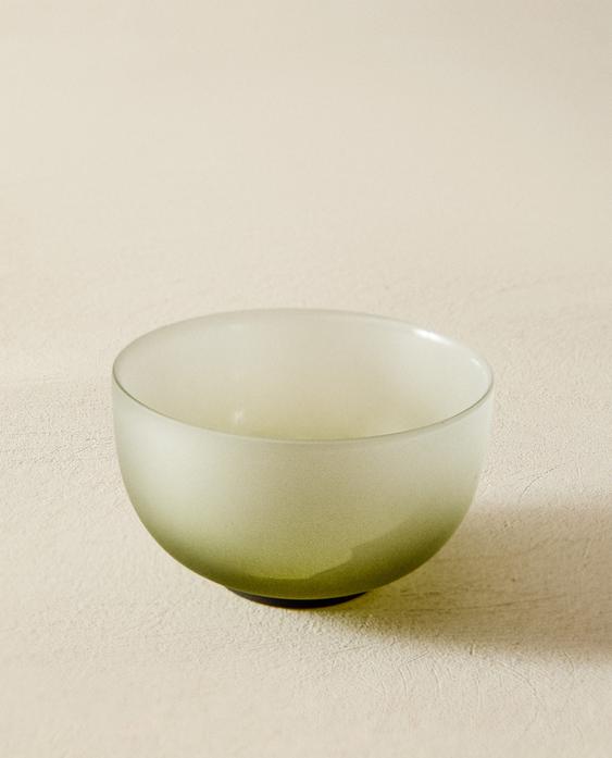 漸變色玻璃碗
