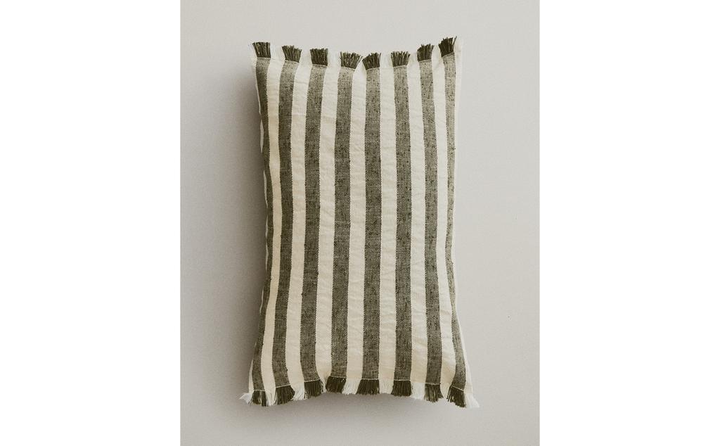 STRIPED CUSHION COVER