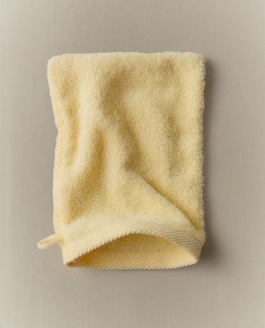 COTTON TERRYCLOTH BATH MITT