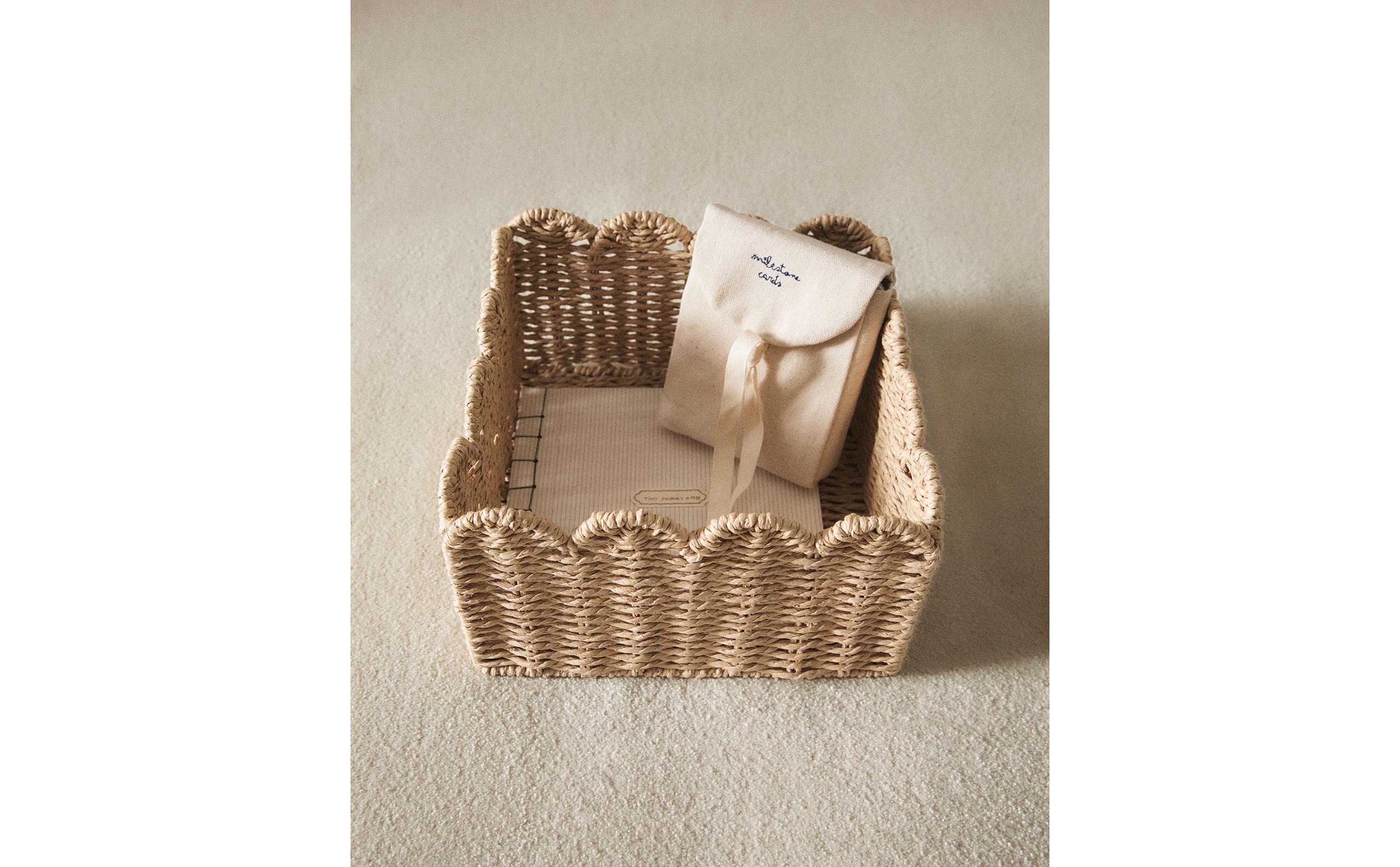 小型ウェーブバスケット | Zara Home 日本/Japan