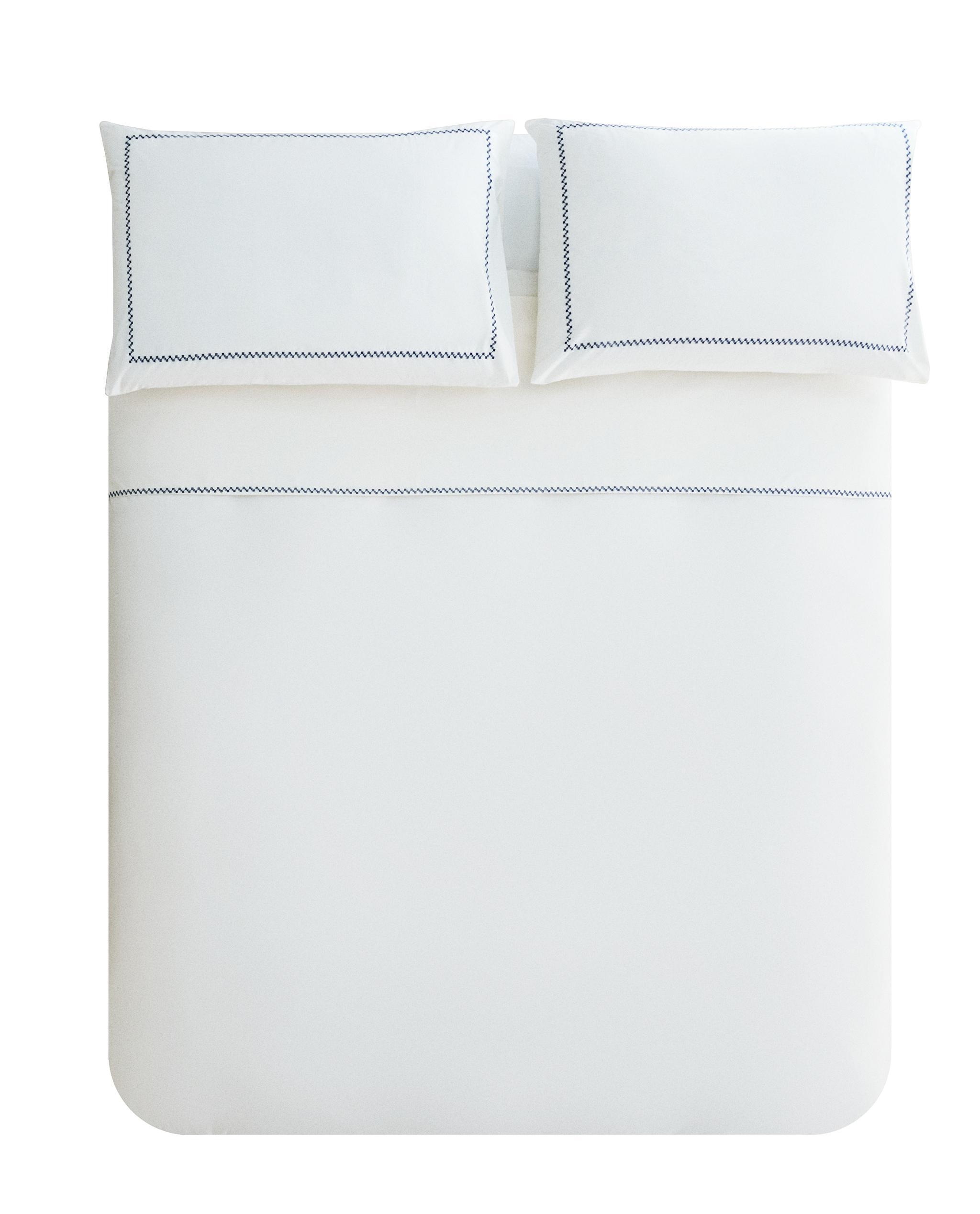 DUVET COVER WITH EMBROIDERED BORDER product thumbnail 5