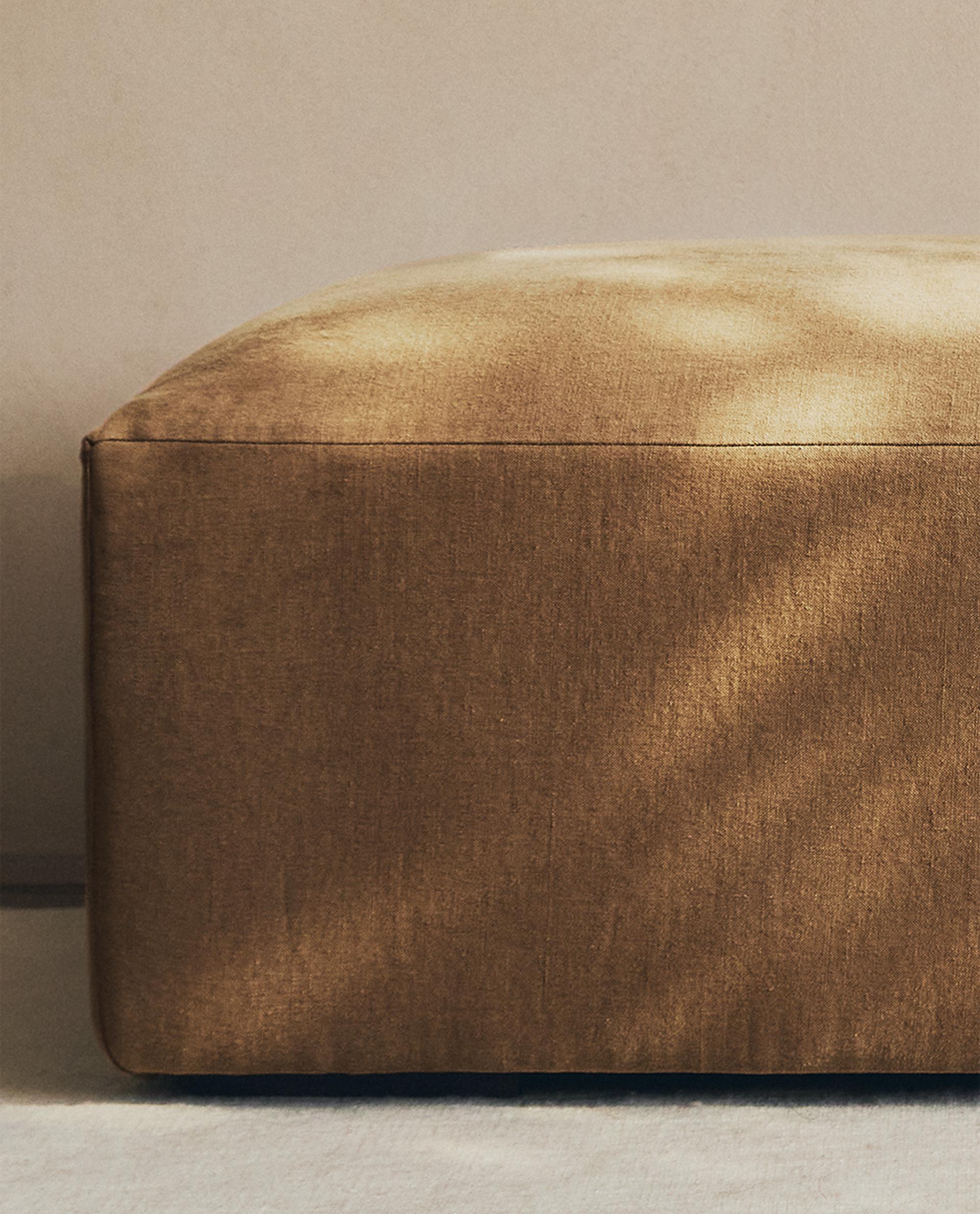 ウォッシュドリネン フロアクッション | Zara Home 日本/Japan