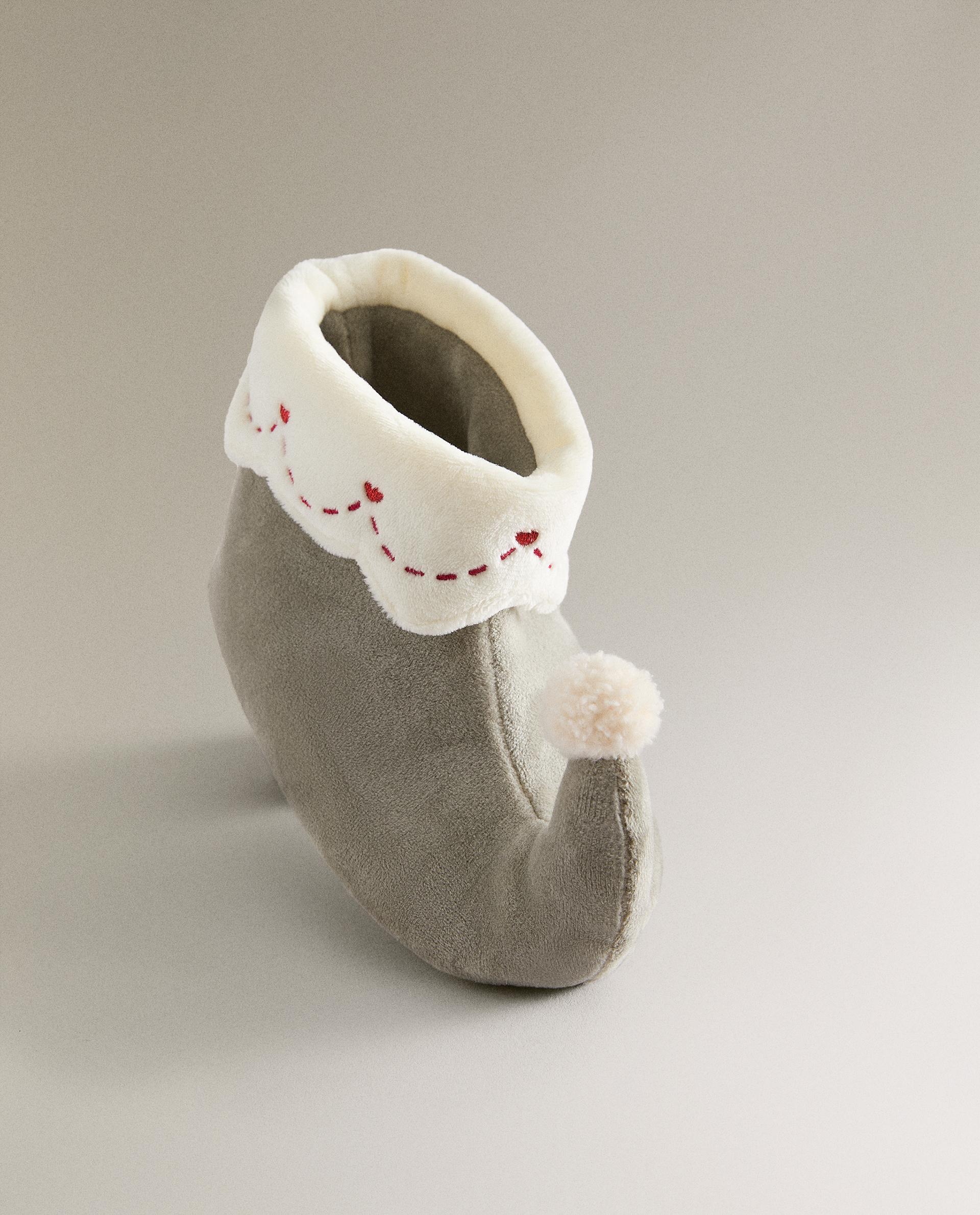 Baby Elf Slippers upcycled wool & online cashmere