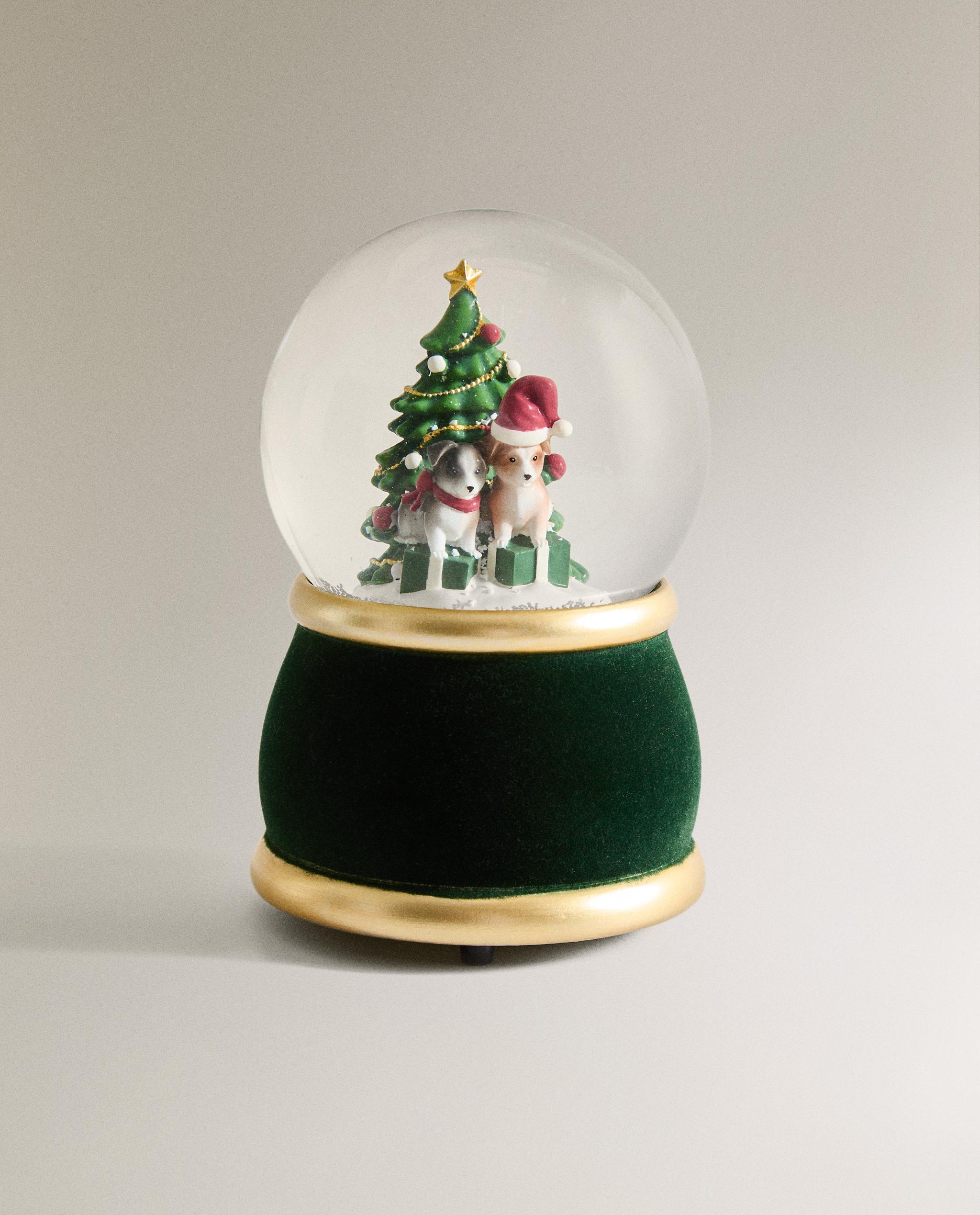 クリスマス スノーグローブ 犬 | Zara Home 日本/Japan