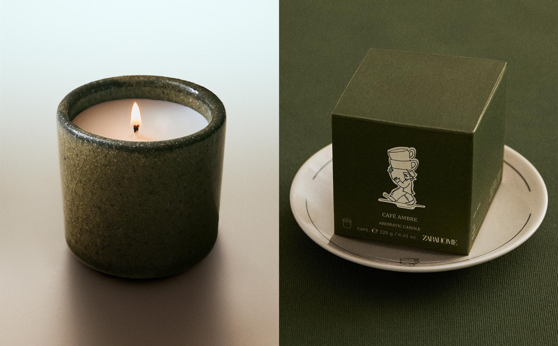 (125 G) VELA AROMÁTICA CAFÉ AMBRE