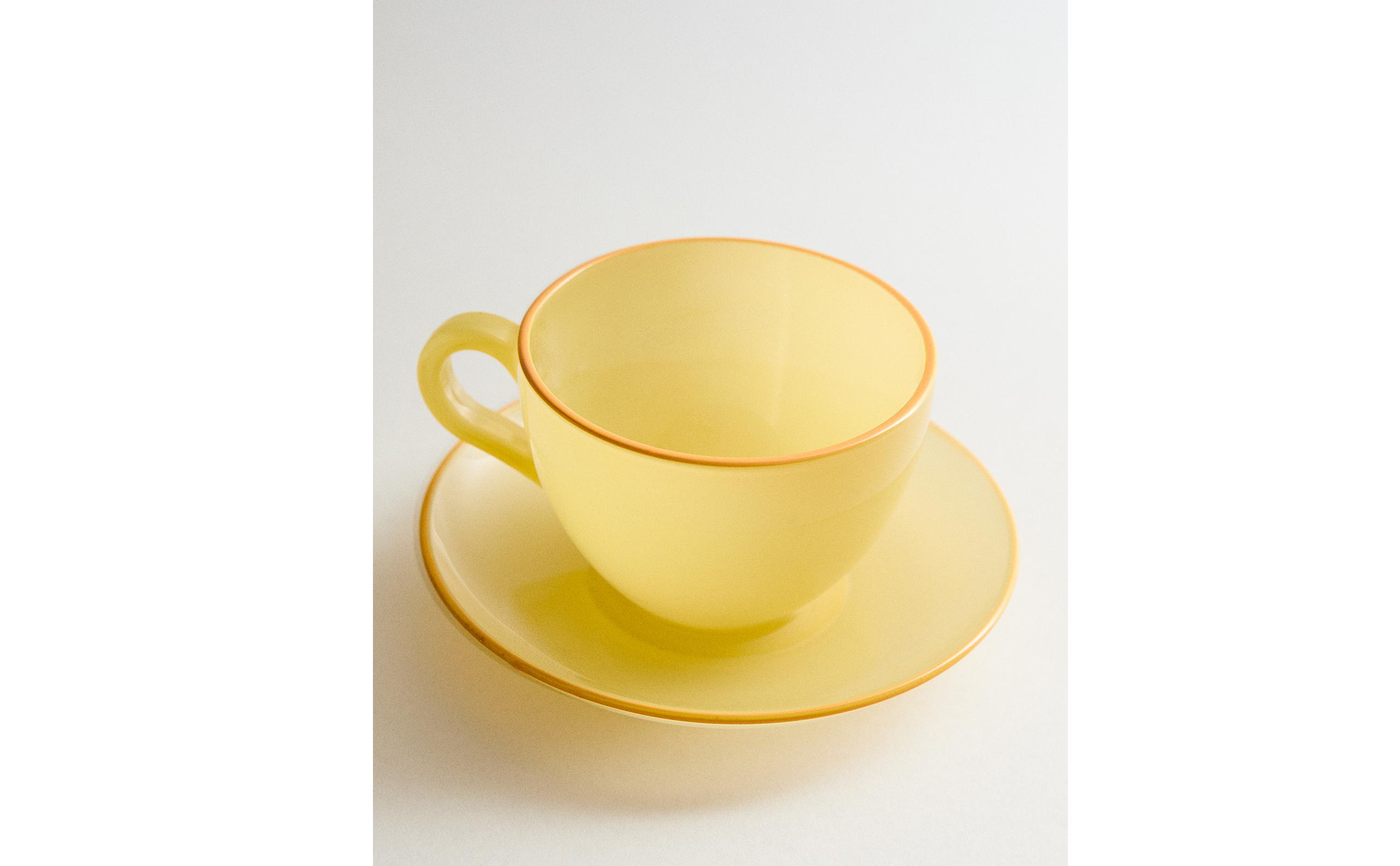 GLASS COFFEE CUP AND SAUCER product thumbnail 7