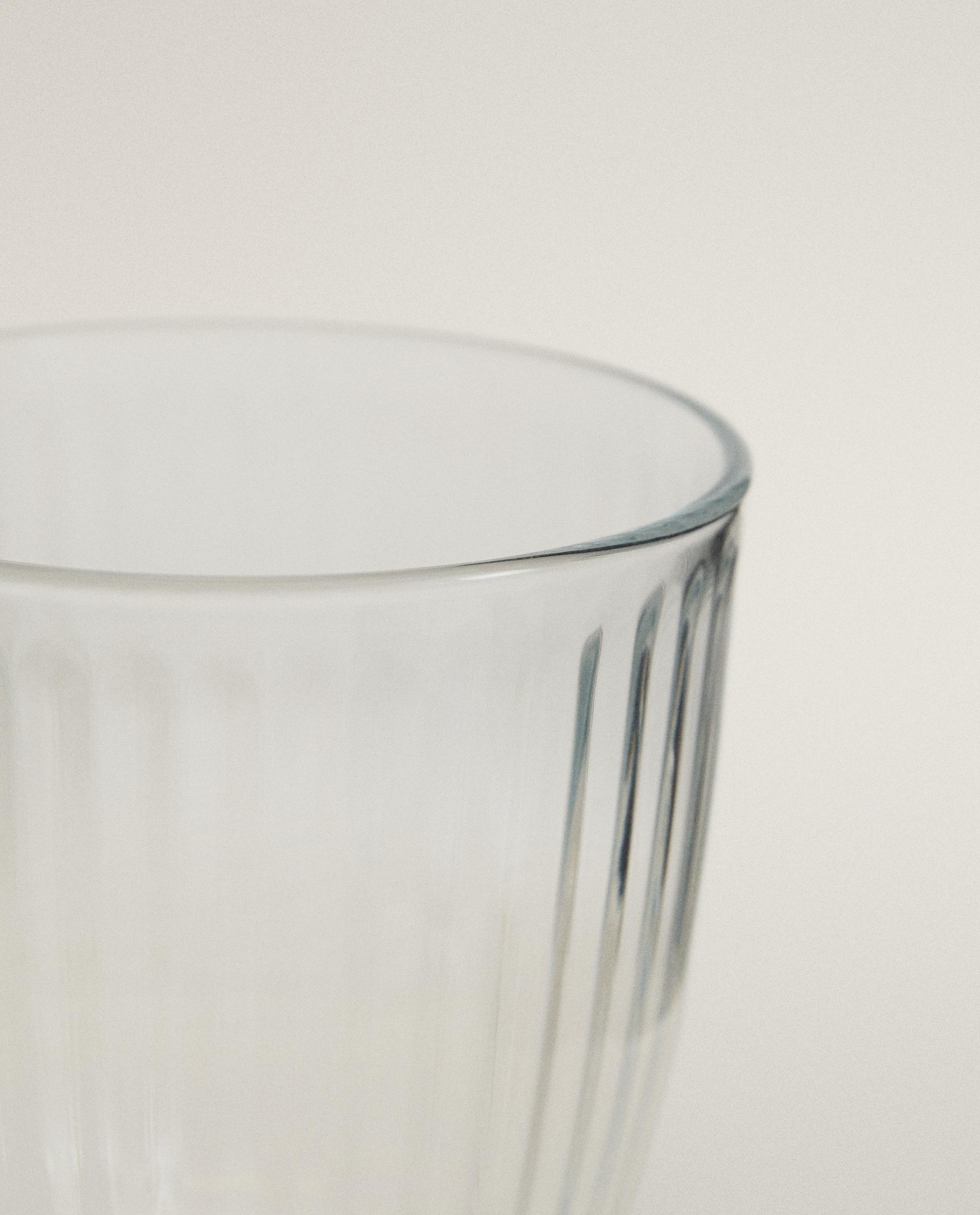 GLASS TUMBLER WITH LINE DESIGN product thumbnail 9
