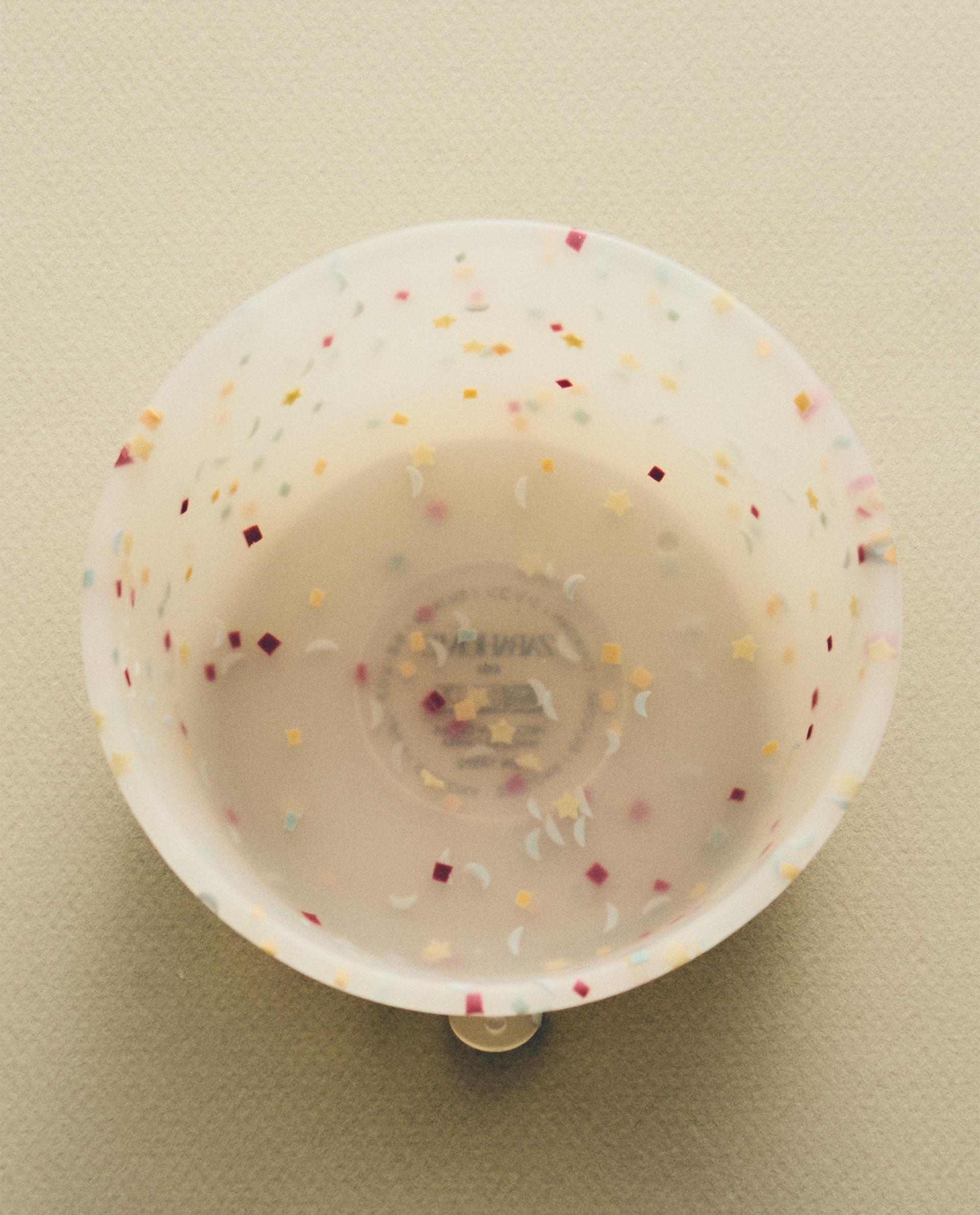 KIDS' SILICONE CONFETTI BOWL KIDS' SILICONE CONFETTI BOWL