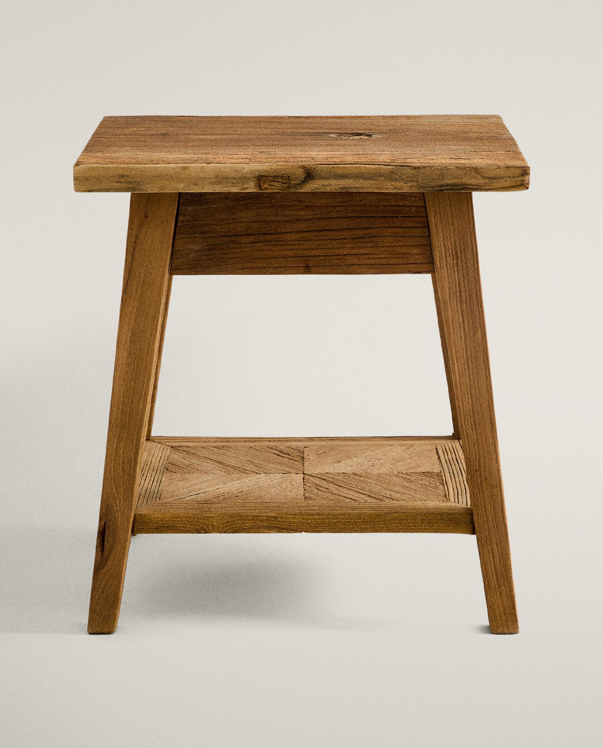 TABLE DE CHEVET EN BOIS — Zara Home