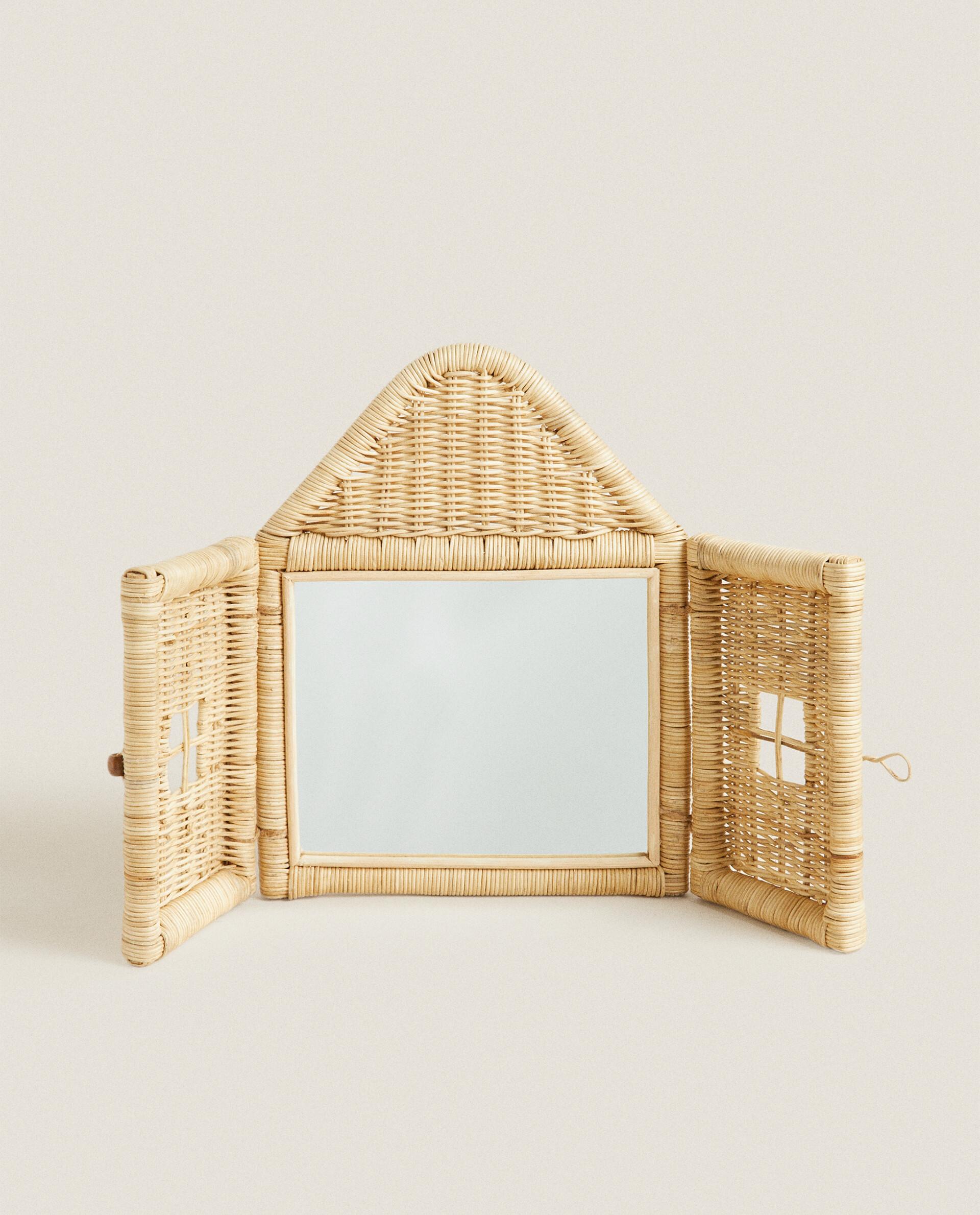 キッズ ラタン ハウス ウォールミラー | Zara Home 日本/Japan