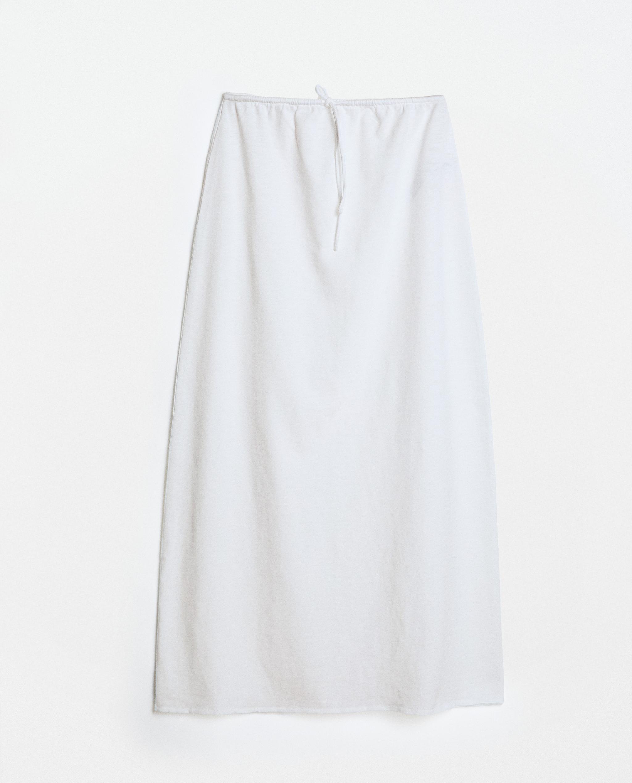 COTTON MIDI SKIRT product thumbnail 8