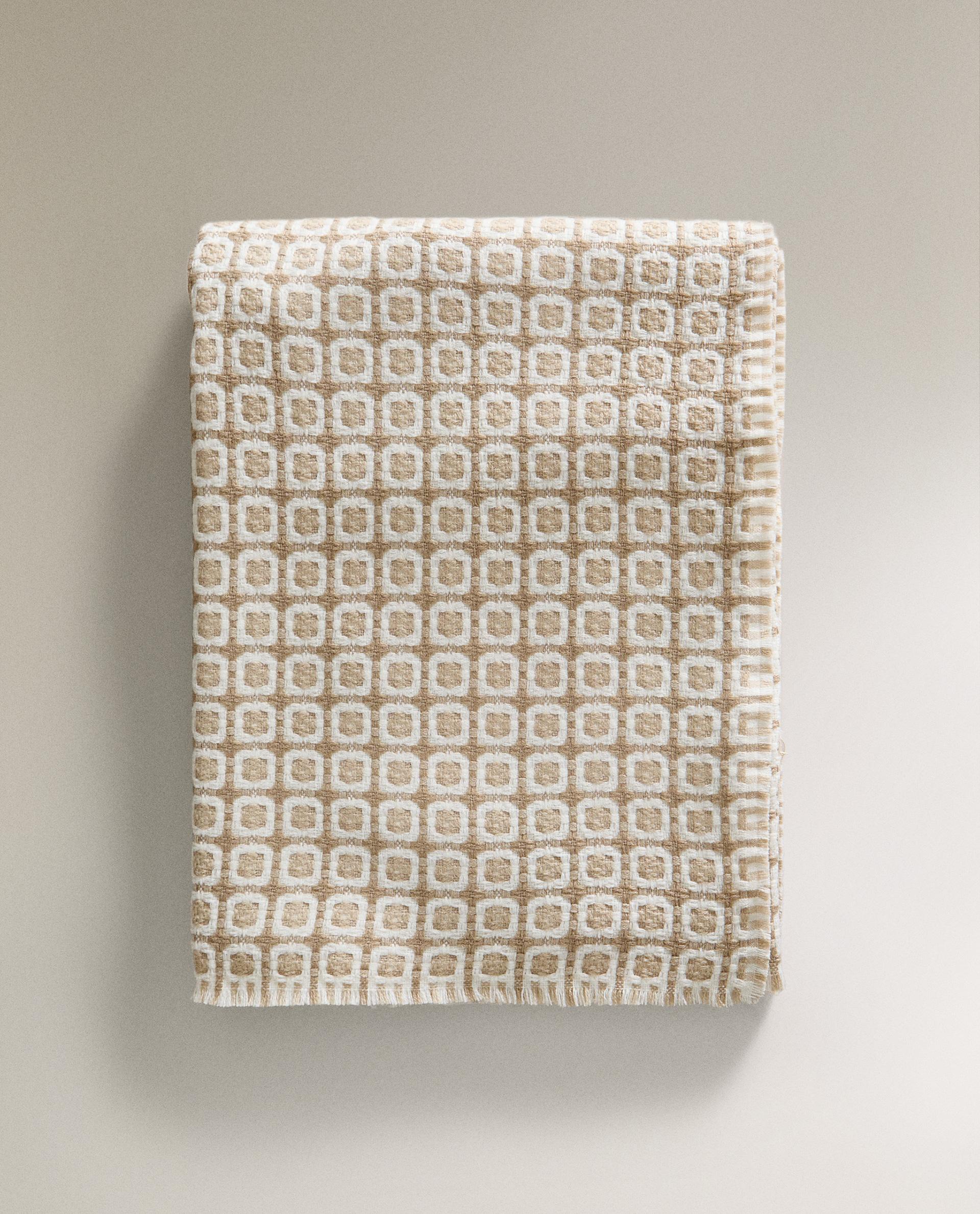 テクスチャー チェック ブランケット | Zara Home 日本/Japan