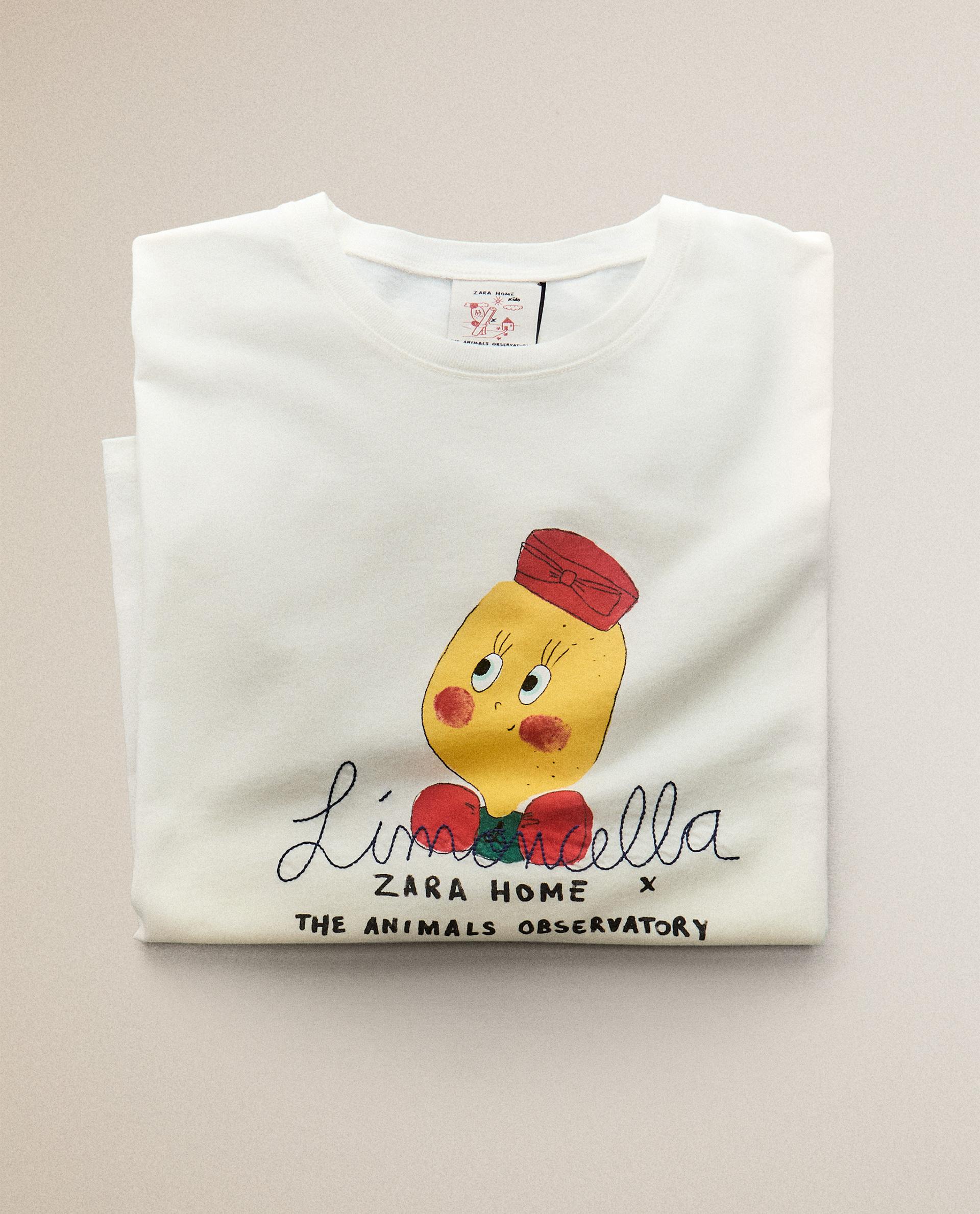 CAMISETA (ADULTO) LIMONCELLA X THE ANIMALS OBSERVATORY CAMISETA (ADULTO) LIMONCELLA X THE ANIMALS OBSERVATORY