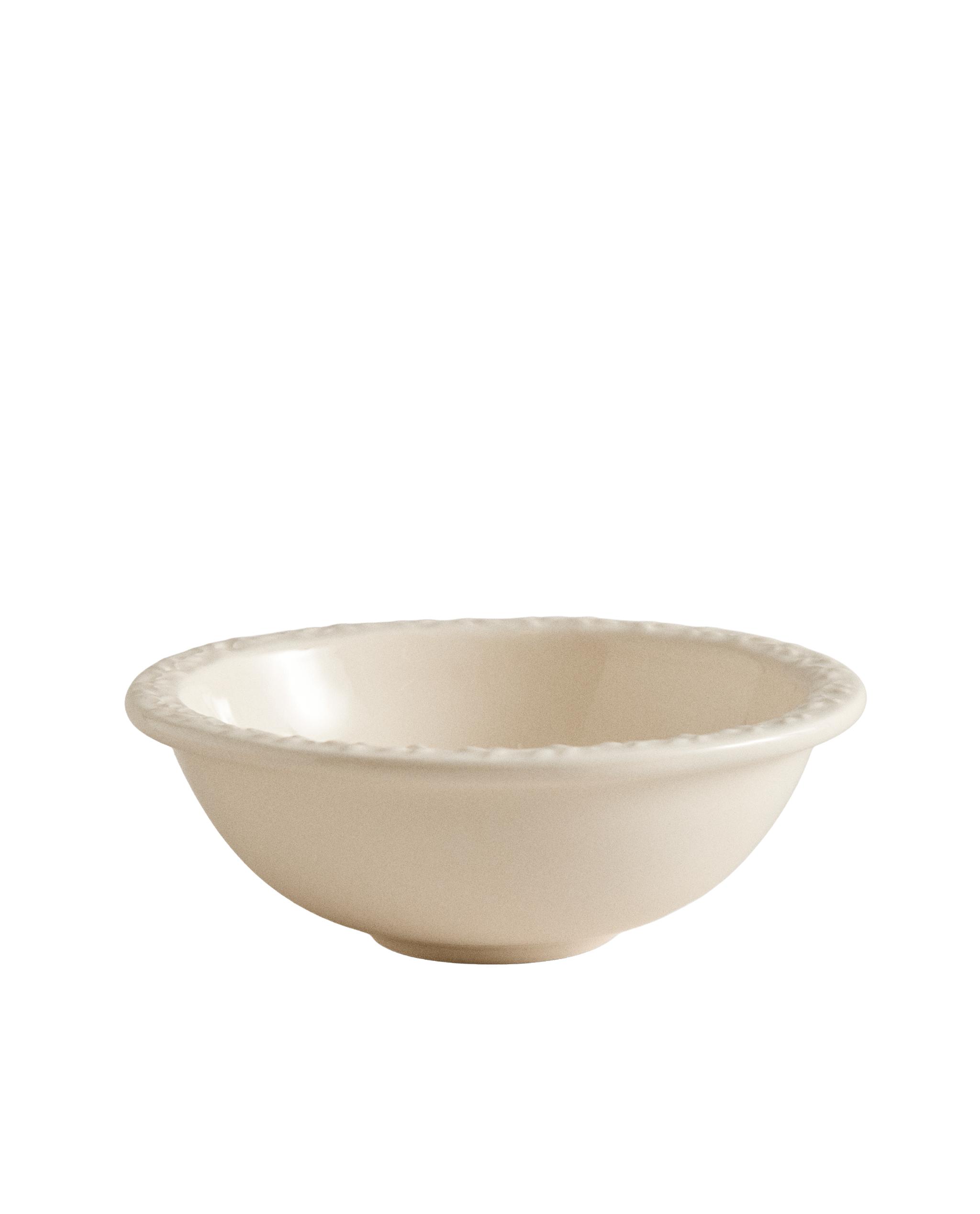 EARTHENWARE BOWL WITH RAISED-DESIGN EDGE product thumbnail 4