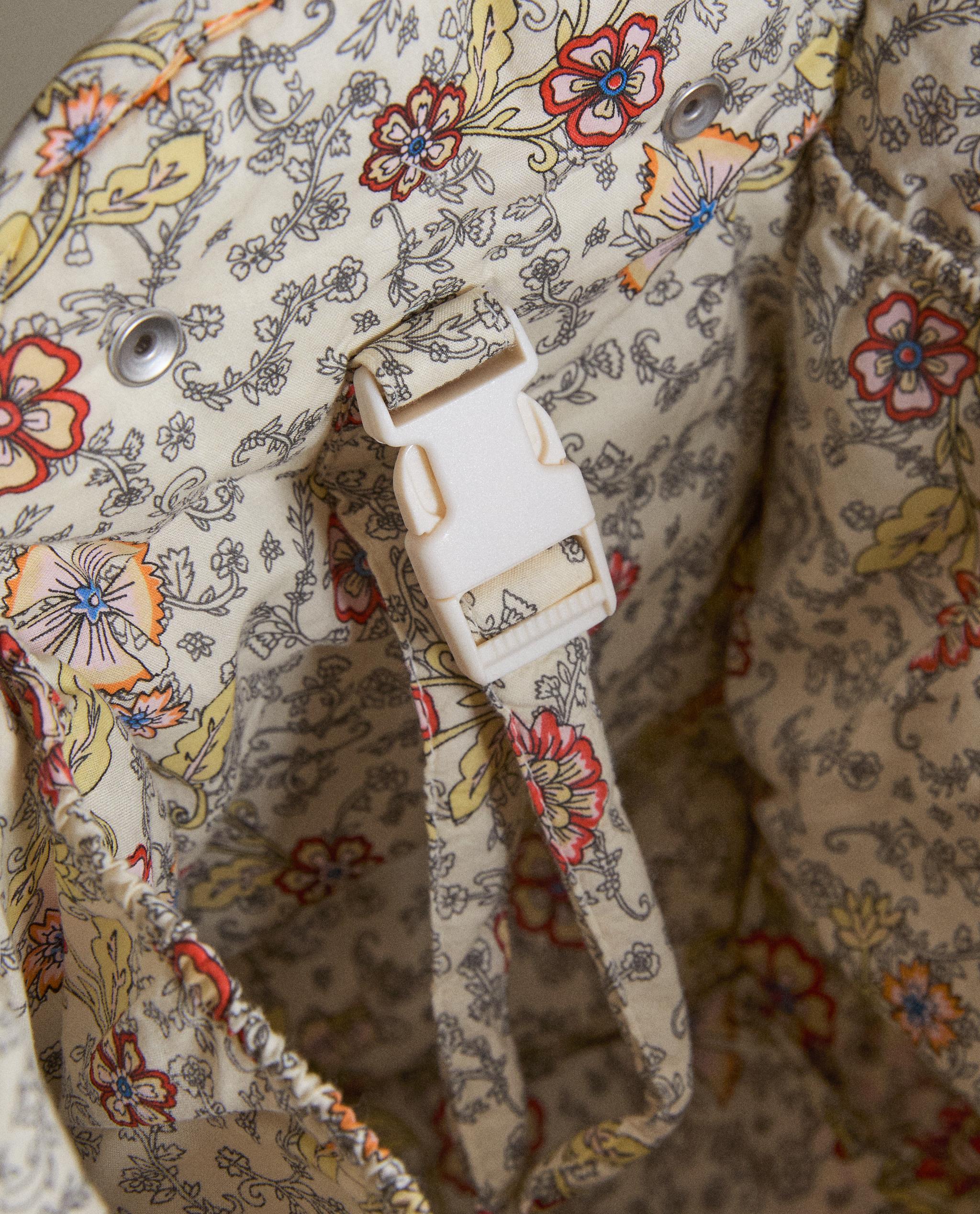 FLORAL COTTON MATERNITY BAG product thumbnail 5