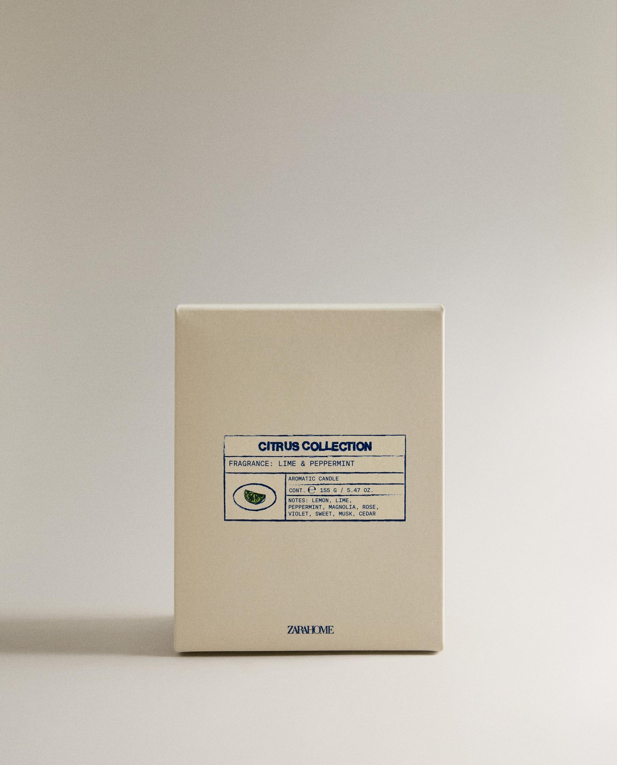 LIME & PEPPERMINT SCENTED CANDLES product thumbnail 3