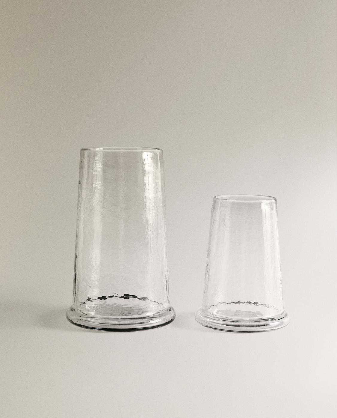 Conical Glass Vase