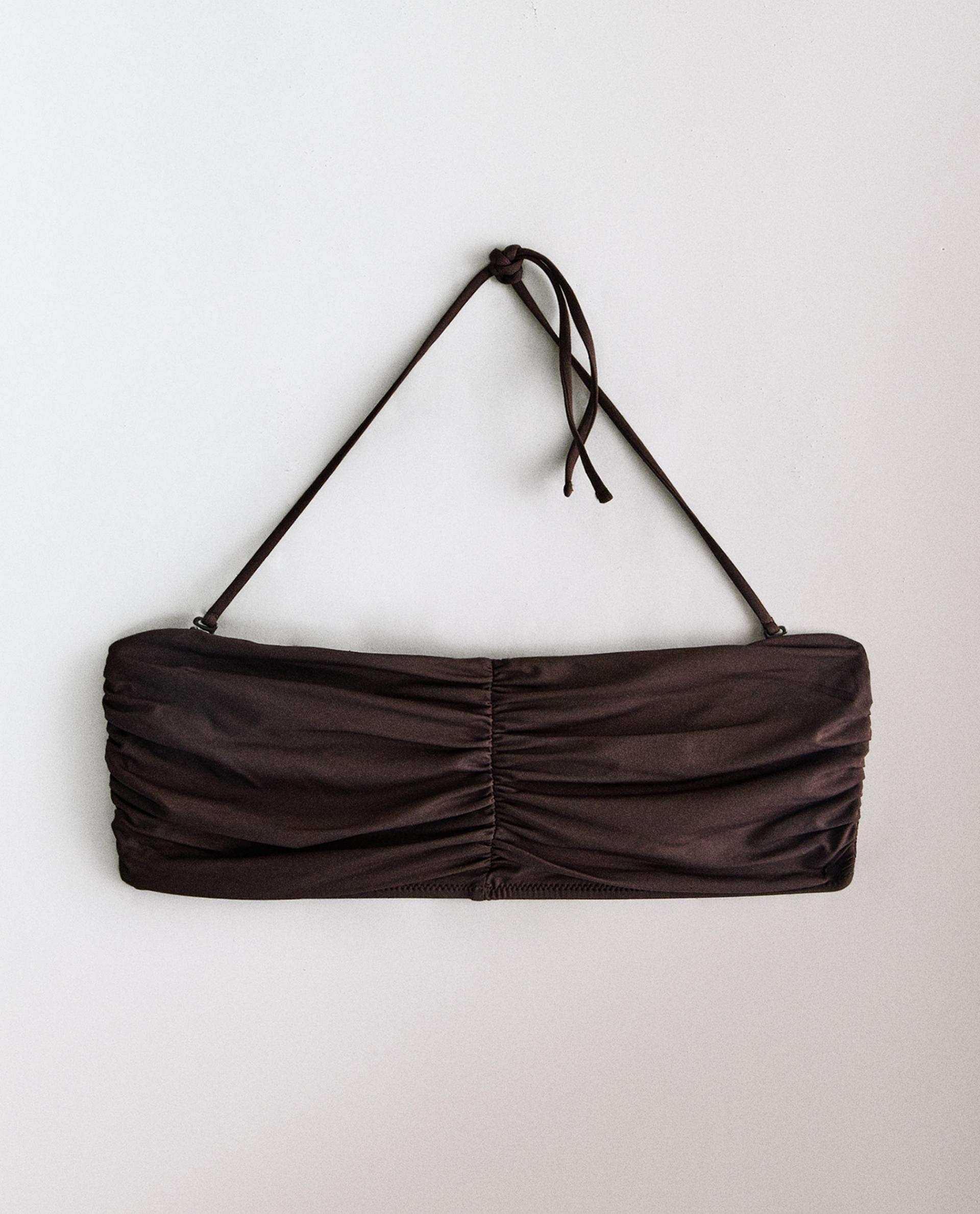 ZARA HOME トライアングル ビーチ ビキニトップス 8120/609 スモック織り ビーチ ビキニトップス | Zara Home 日本/Japan