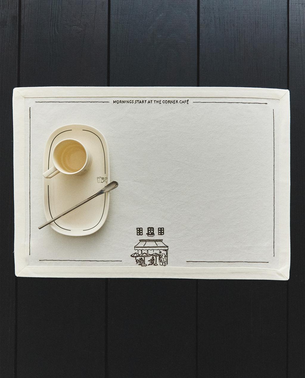 MANTEL INDIVIDUAL ALGODÓN CAFETERÍA