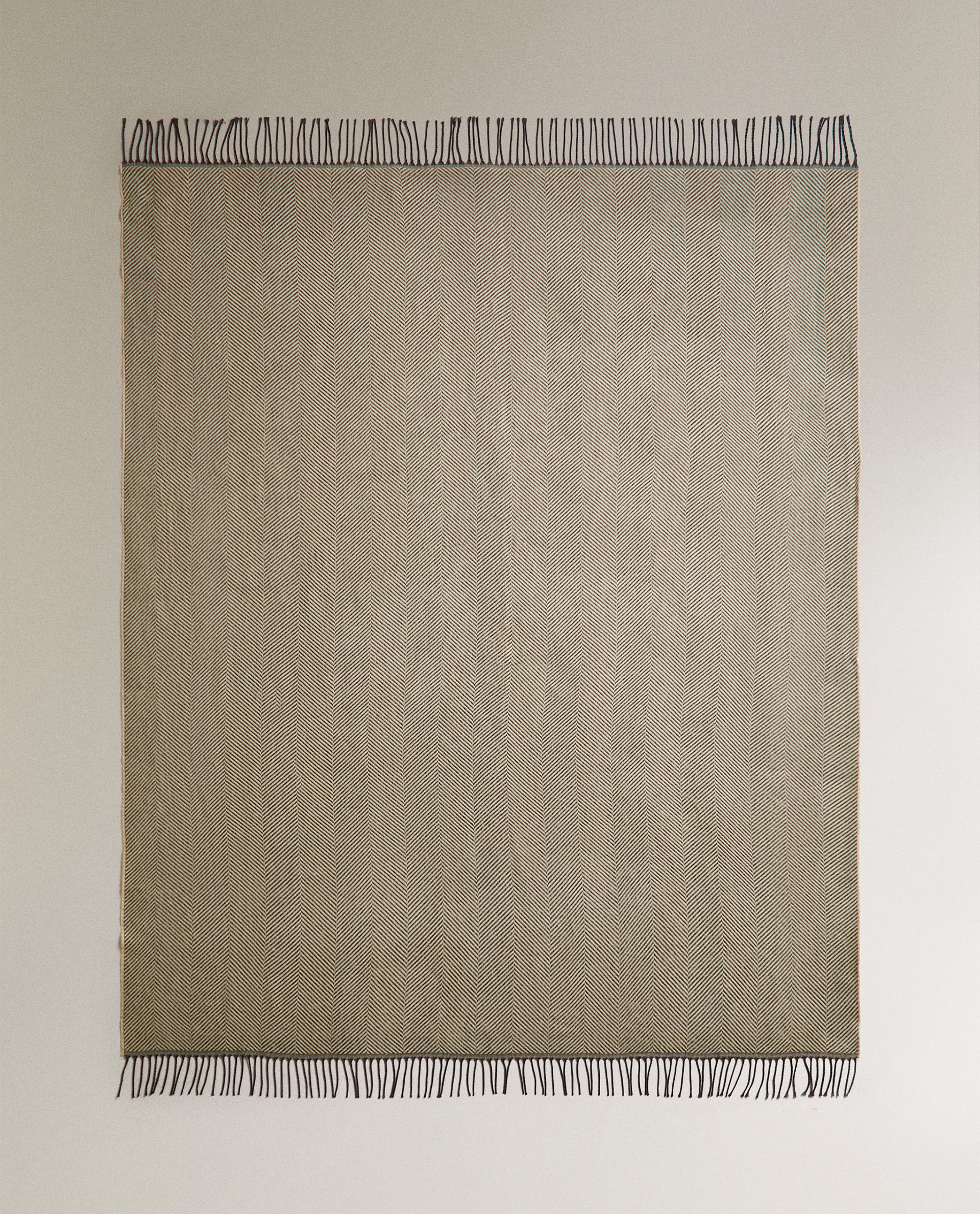 STRIPED BLANKET | Zara Home United States of America STRIPED BLANKET | Zara Home United States of America