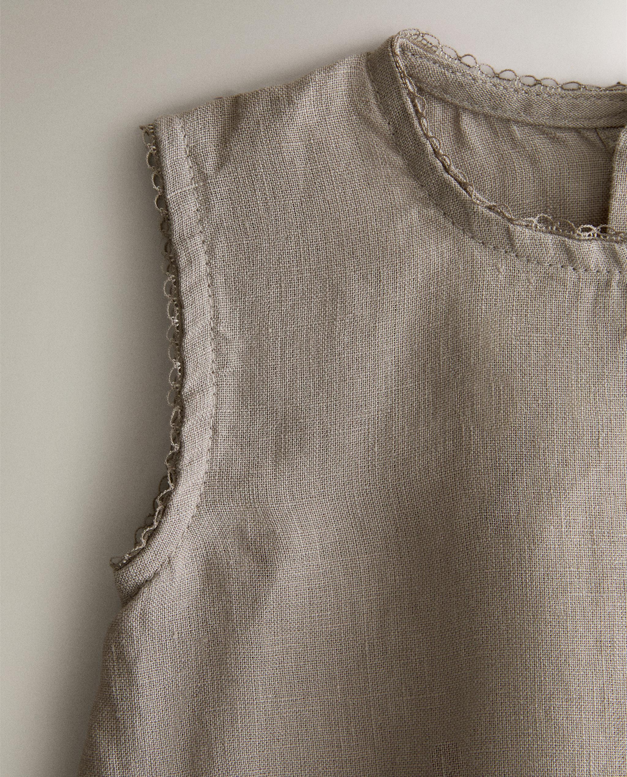 LINEN BABY BODYSUIT product thumbnail 5