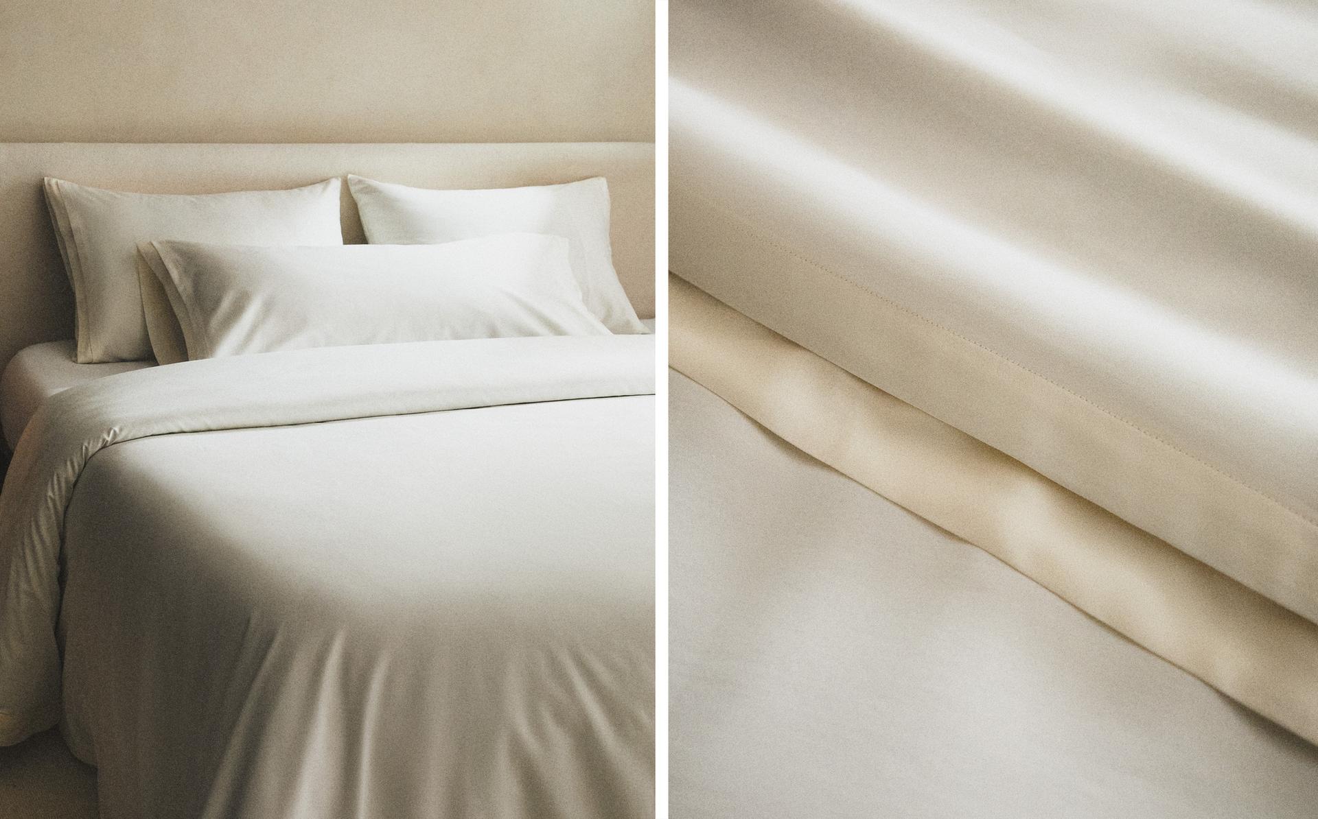 غلاف لحاف ساتان بإطار حرير (كثافة 300 خيط) غلاف لحاف ساتان بإطار حرير (كثافة 300 خيط)