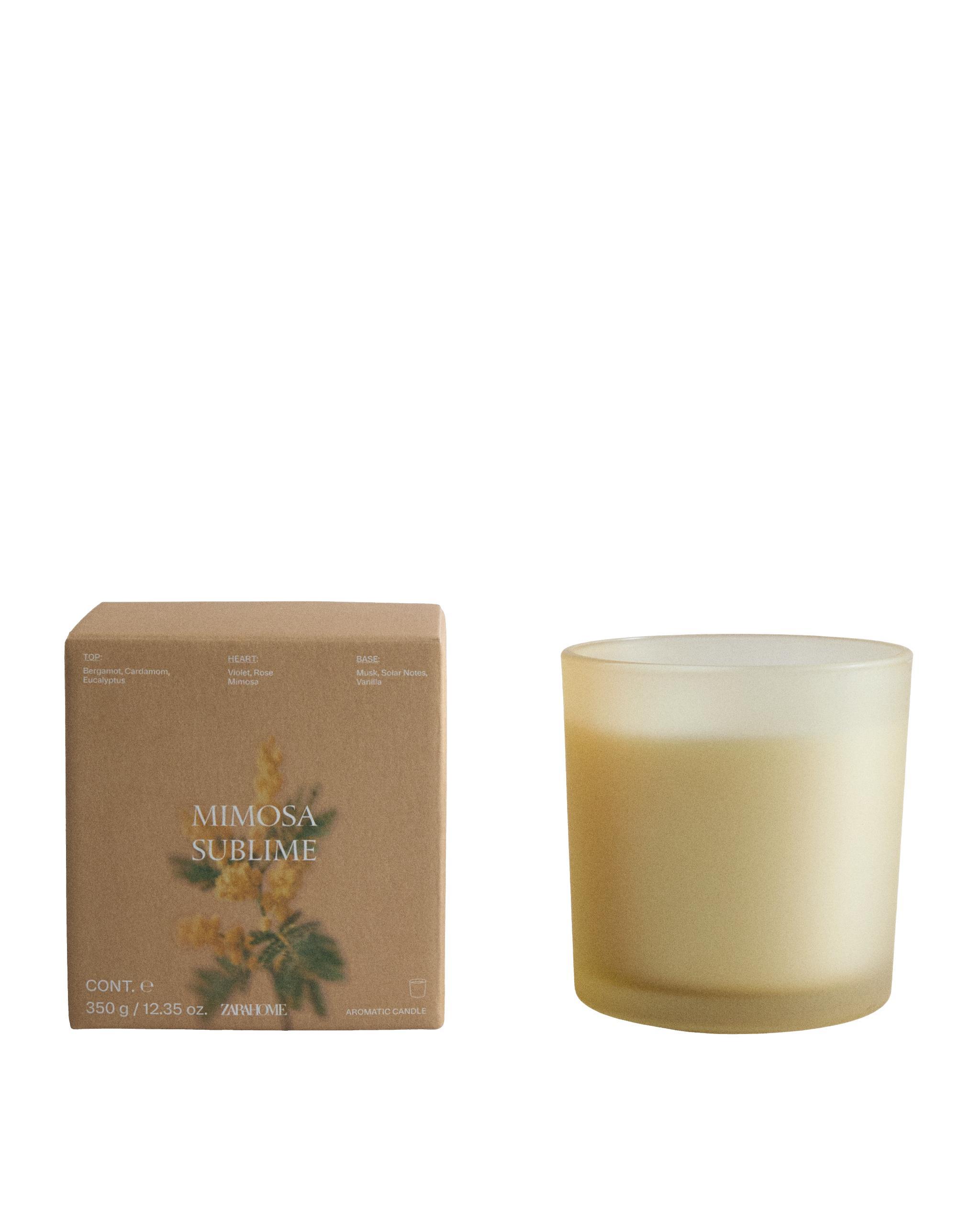 (350 G) MIMOSA SUBLIME SCENTED CANDLE product thumbnail 5