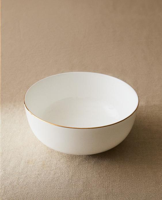 BOWL LETICIA BONE CHINA FILO