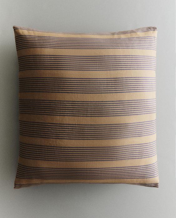 GESTREEPT STOELKUSSEN